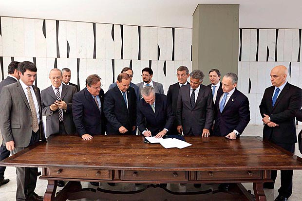 ministerio - temer - 12 - 05 - 2016